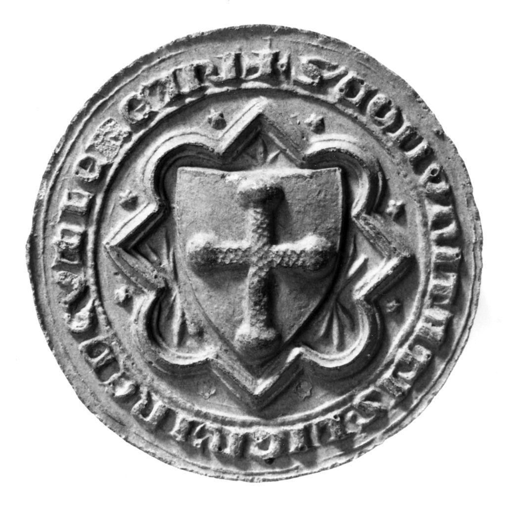 croce (calco di sigillo) - produzione italiana (secc. XIX/ XX)