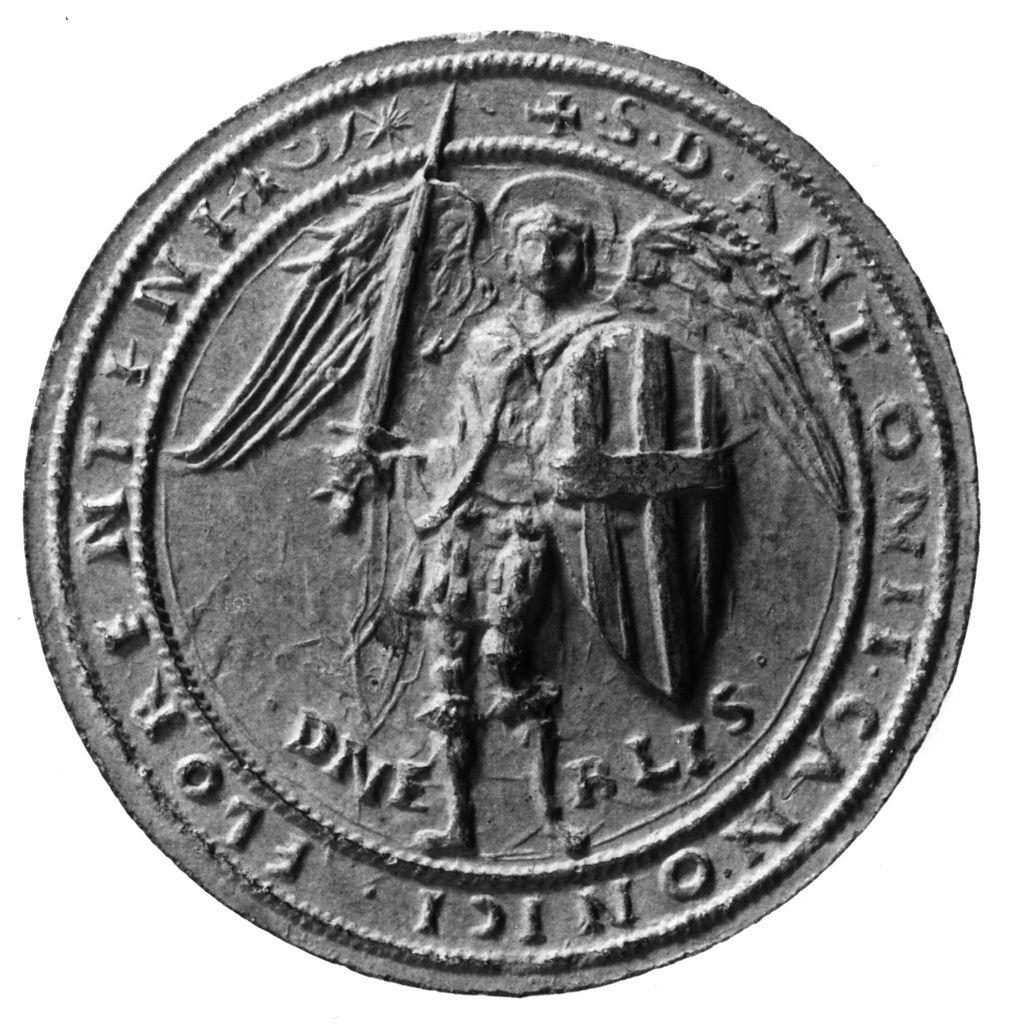 San Michele Arcangelo (calco di sigillo) - produzione italiana (secc. XIX/ XX)