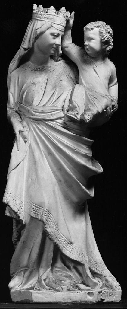 Madonna della Cintola, Madonna con Bambino (statua) di Lelli Luigi (bottega) (secc. XIX/ XX)