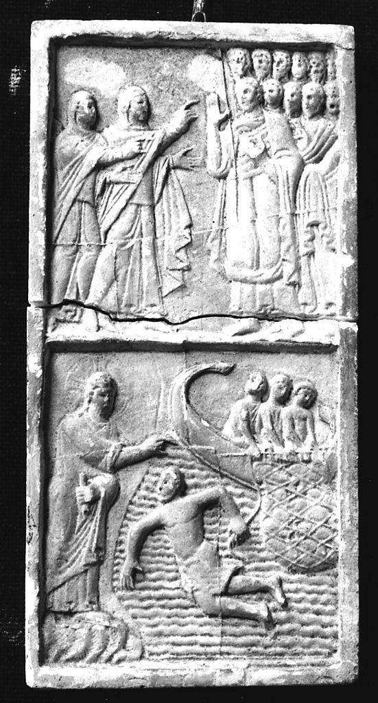 episodi del Nuovo Testamento (rilievo) - bottega fiorentina (secc. XIX/ XX)