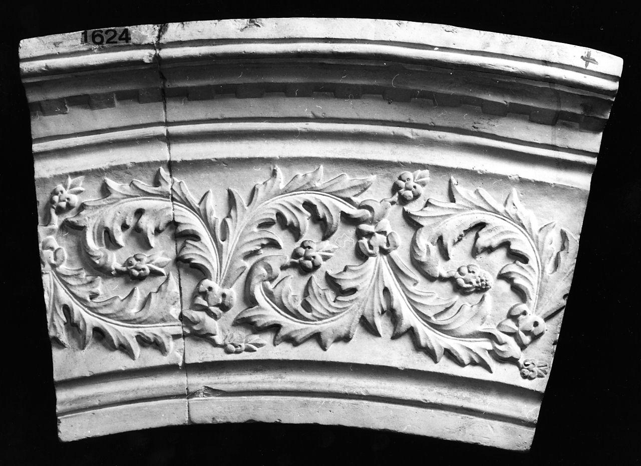 motivi decorativi vegetali (rilievo) di Campi Carlo (bottega) (secc. XIX/ XX)