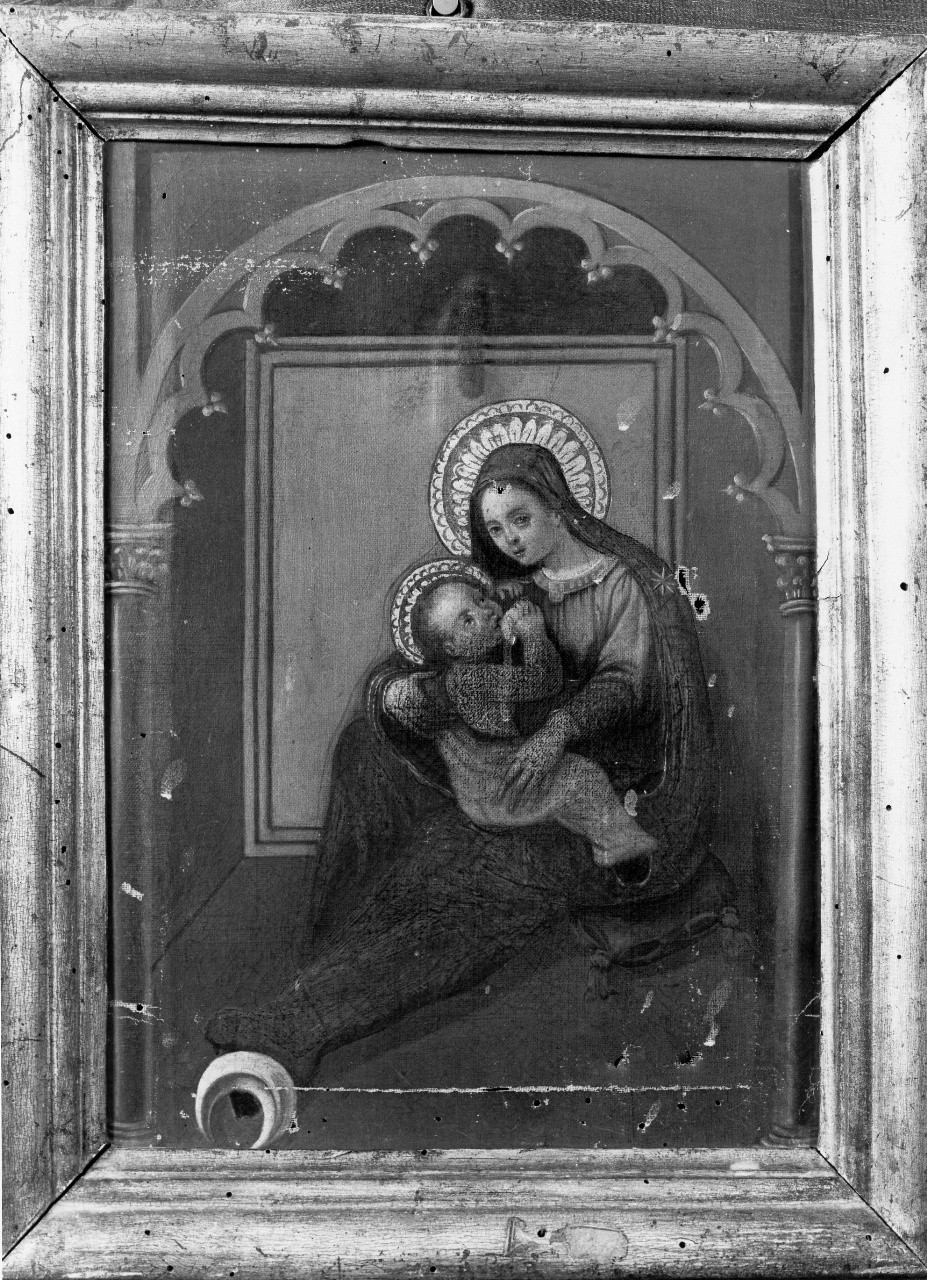 Madonna con Bambino (dipinto) - ambito toscano (fine/inizio secc. XVIII/ XIX)