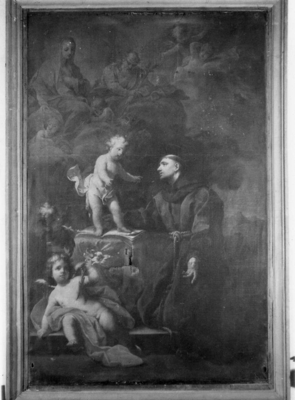 visione di Sant'Antonio da Padova (dipinto) - ambito toscano (fine sec. XVII)
