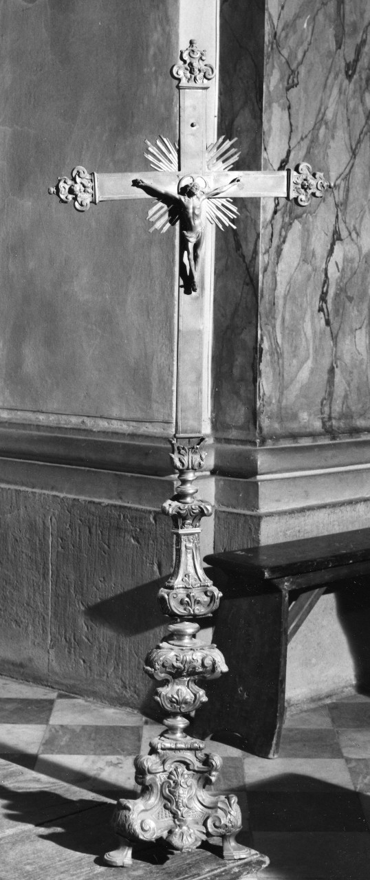 croce d'altare - bottega toscana (sec. XVIII)