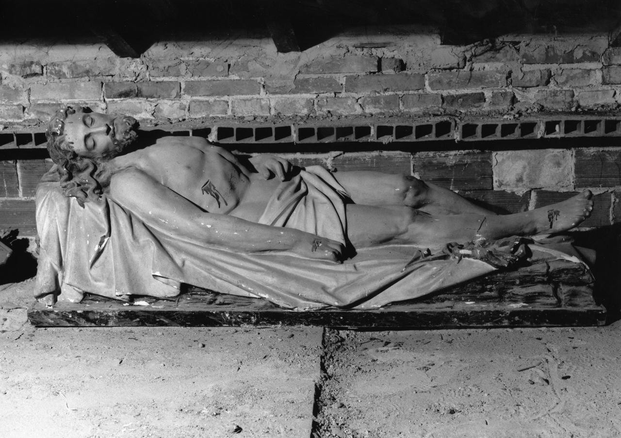 Cristo morto (statua) - ambito toscano (sec. XVIII)