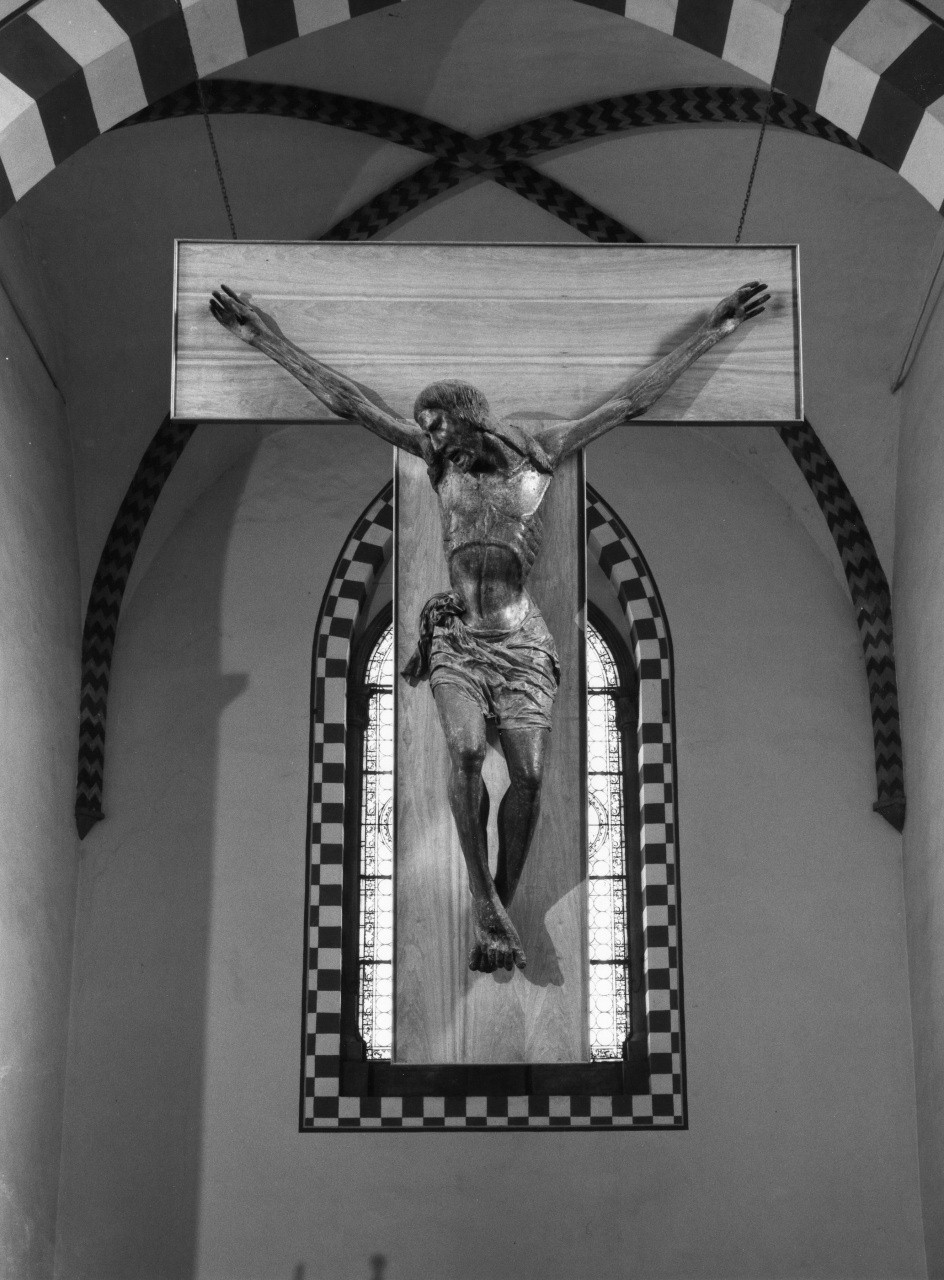 Cristo crocifisso (scultura) - ambito toscano (sec. XV)