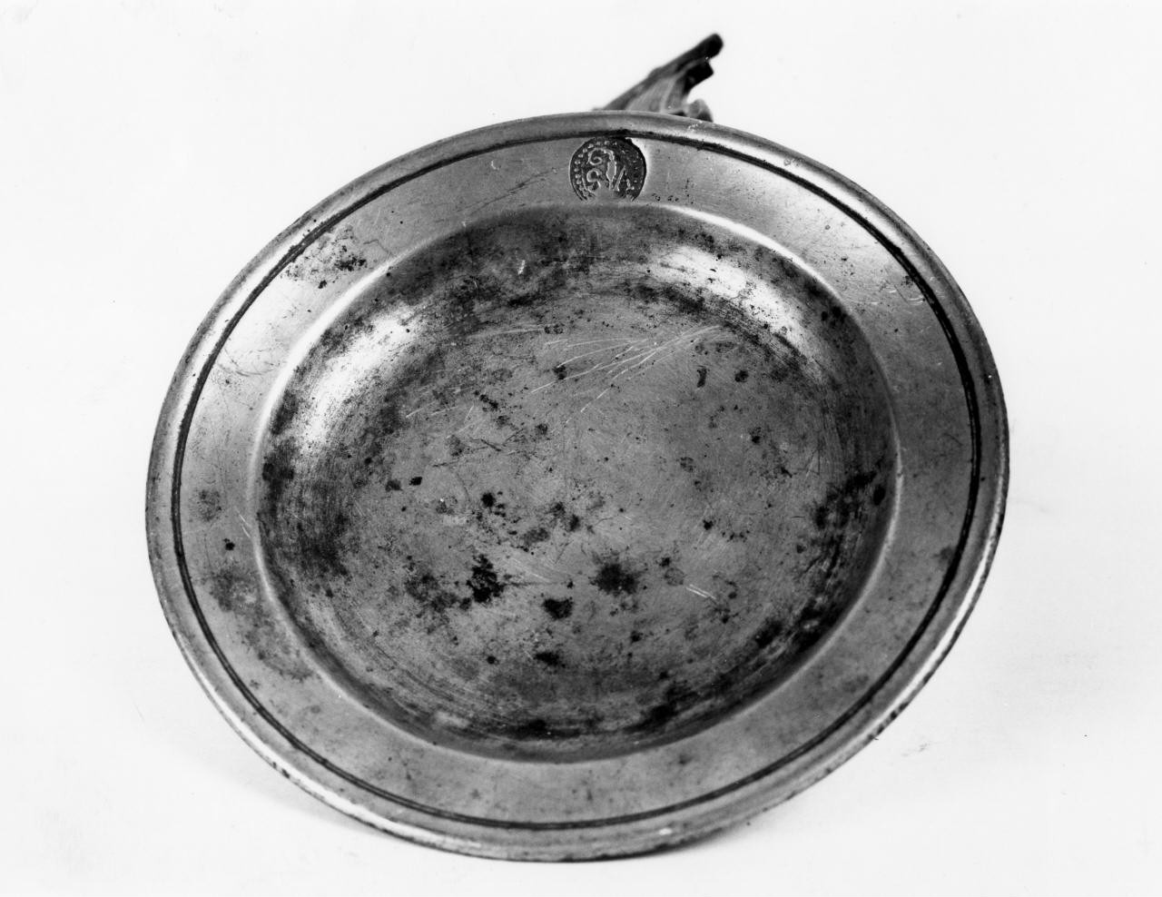 piattino da comunione - bottega toscana (sec. XVII)