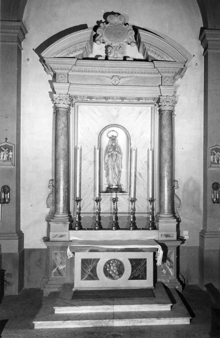 altare - a mensa - bottega toscana (sec. XVII, sec. XIX)