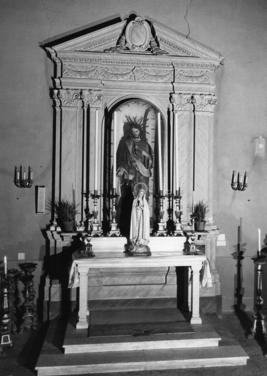altare - bottega toscana (fine sec. XIX)