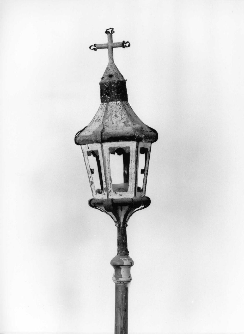 lanterna processionale, serie - produzione toscana (ultimo quarto sec. XVIII)