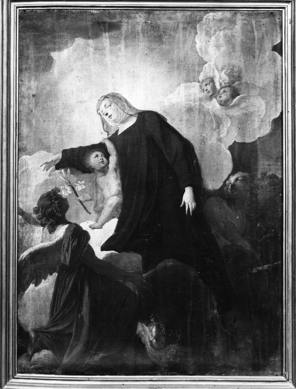 Santa Teresa del Bambino Gesù (dipinto) di Bastianini Augusto (attribuito) (fine sec. XIX)