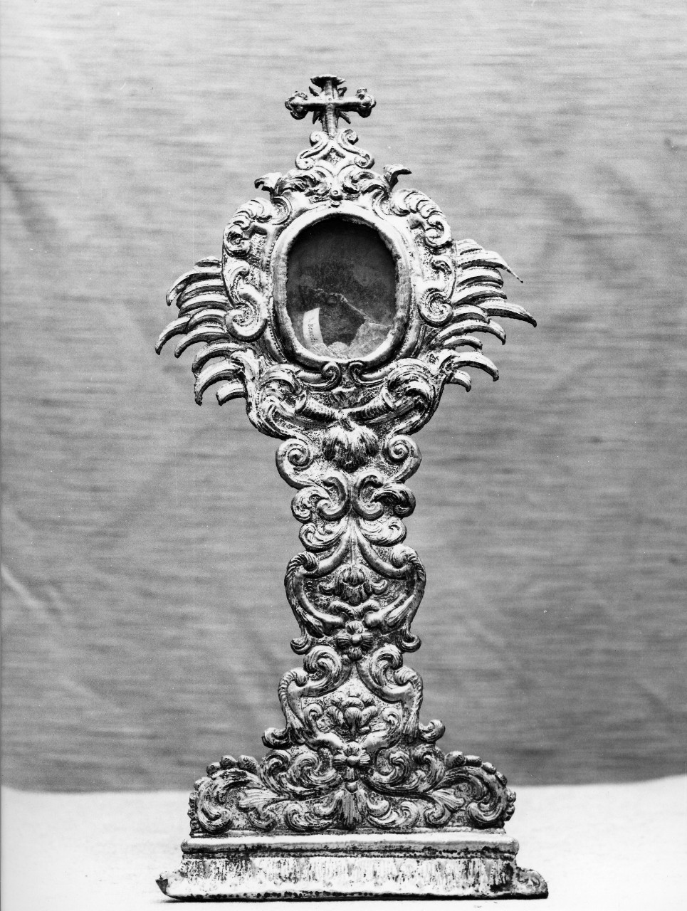 reliquiario - a ostensorio - bottega toscana (sec. XVII)