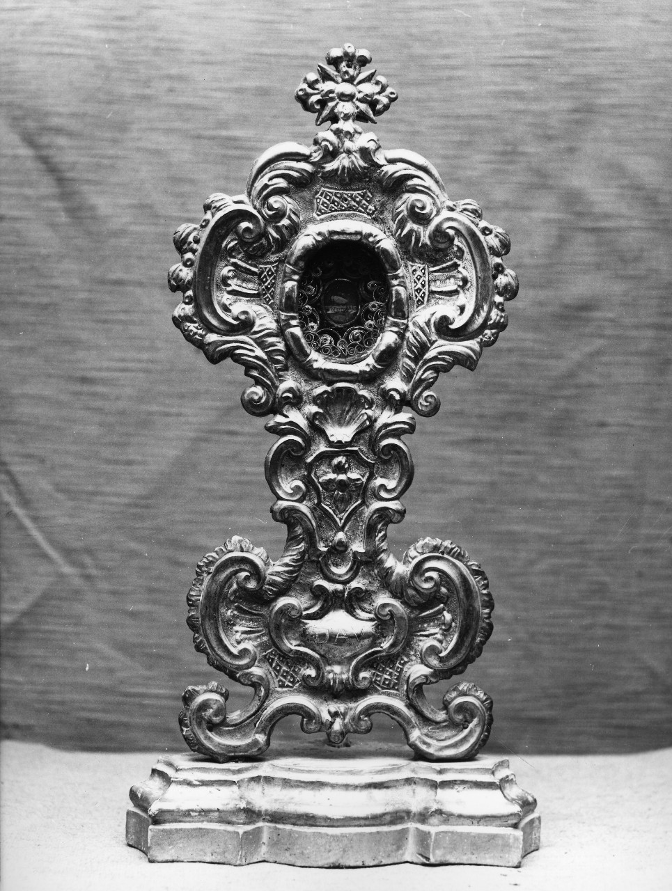 reliquiario - a ostensorio, serie - bottega toscana (secondo quarto sec. XVIII)