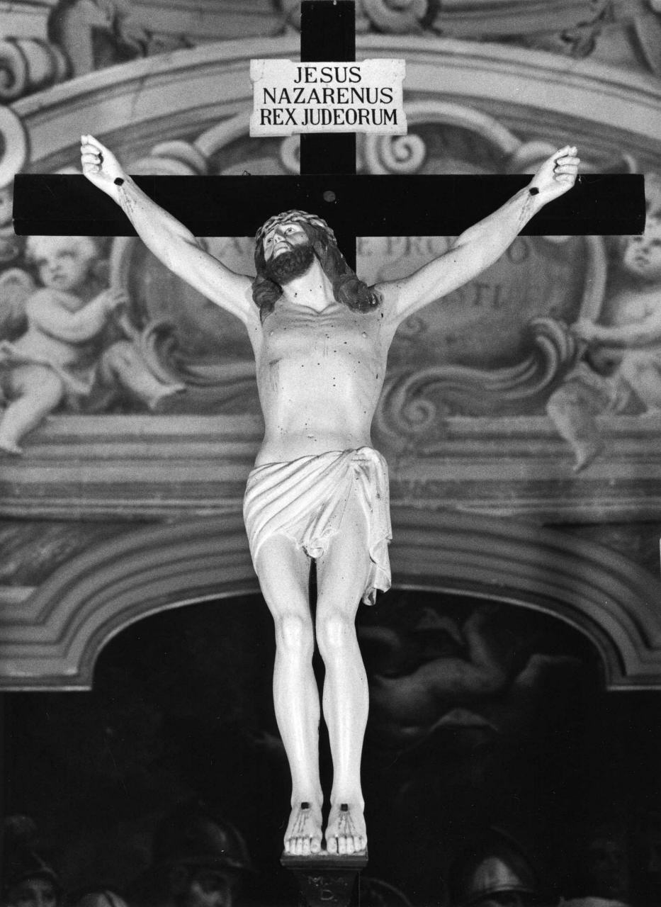 Cristo crocifisso (crocifisso) - ambito toscano (seconda metà sec. XIX)