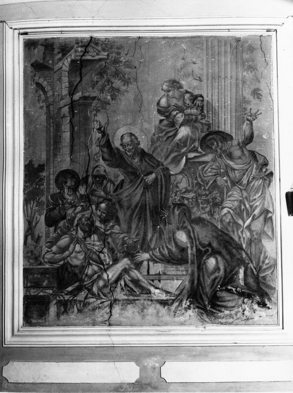 resurrezione di Lazzaro (dipinto) - ambito toscano (sec. XVIII)