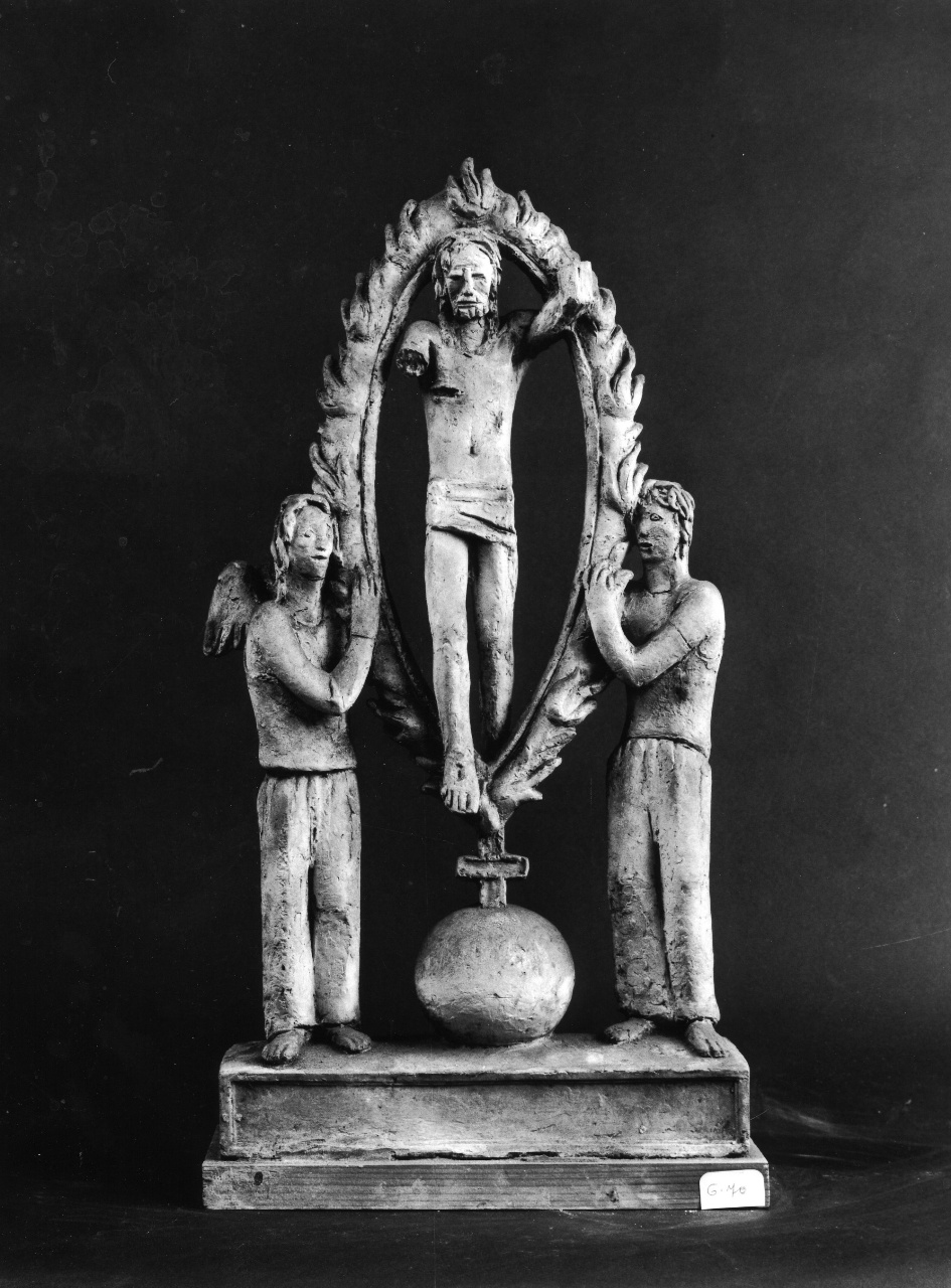 resurrezione di Cristo (scultura) di Andreotti Libero (sec. XX)