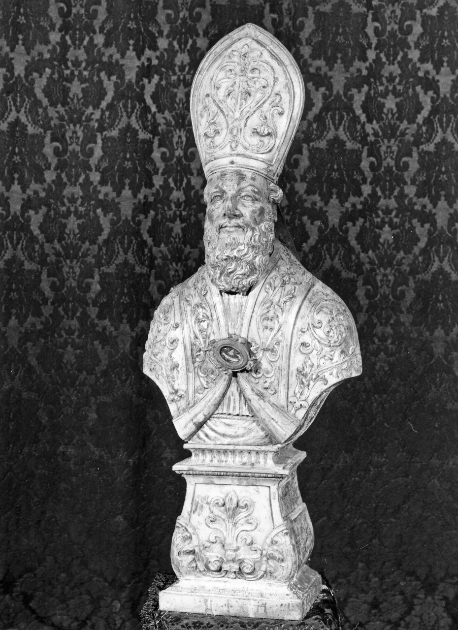 San Martino (reliquiario - a busto) - ambito toscano (sec. XIX)