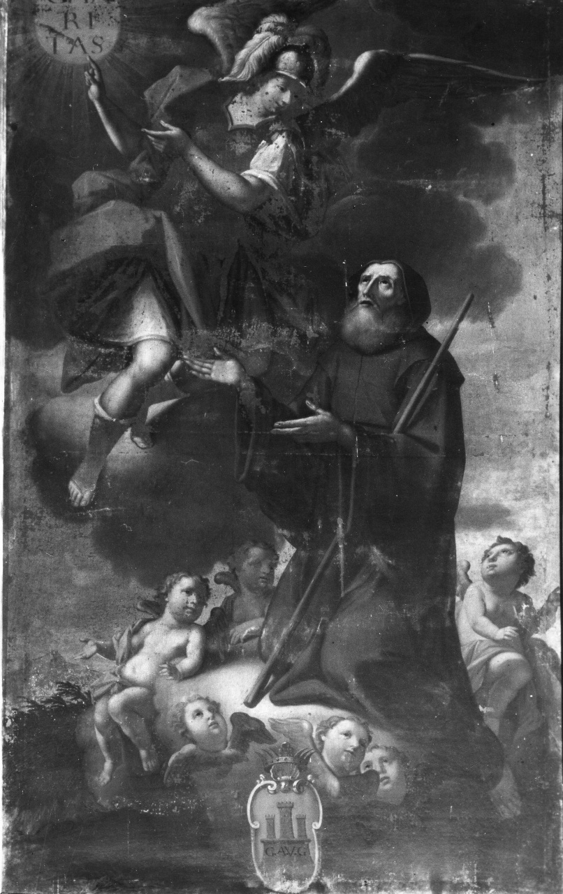 gloria di San Francesco di Paola (dipinto) di Tais Giacomo (sec. XVIII)