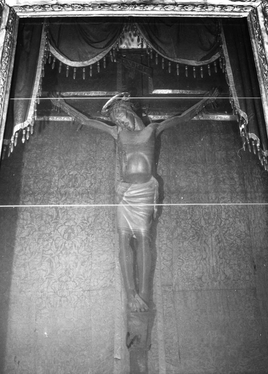 Cristo crocifisso (scultura) - ambito toscano (sec. XV)