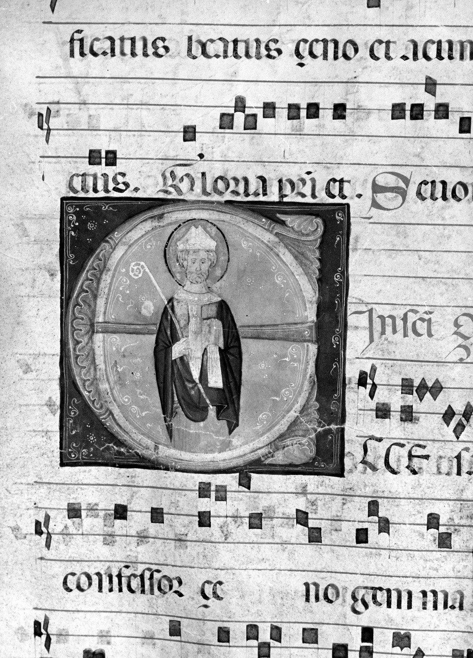 Santo Stefano (miniatura) - manifattura toscana (inizio sec. XIV)