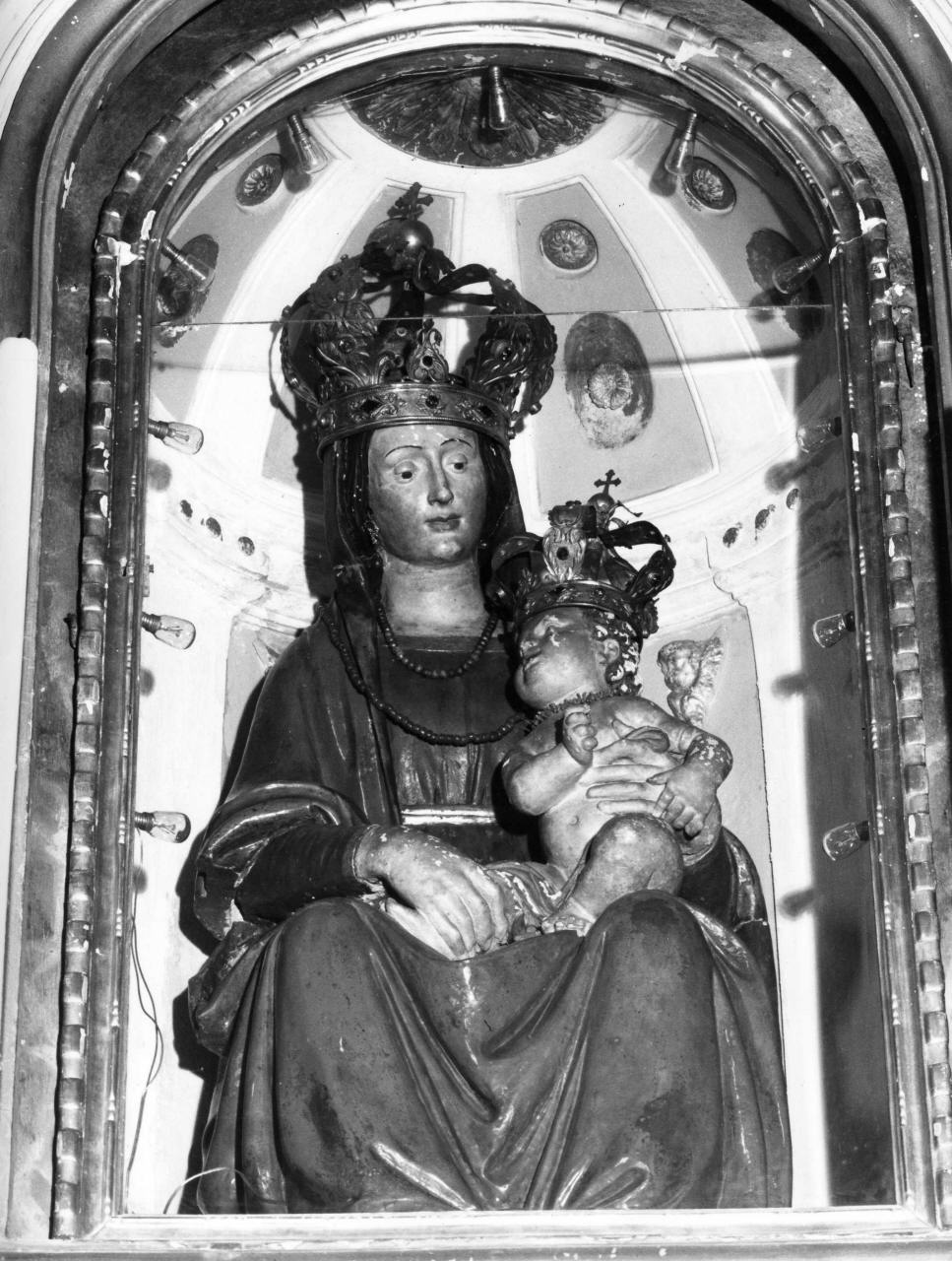 Madonna con Bambino (scultura) - bottega toscana (sec. XVI)