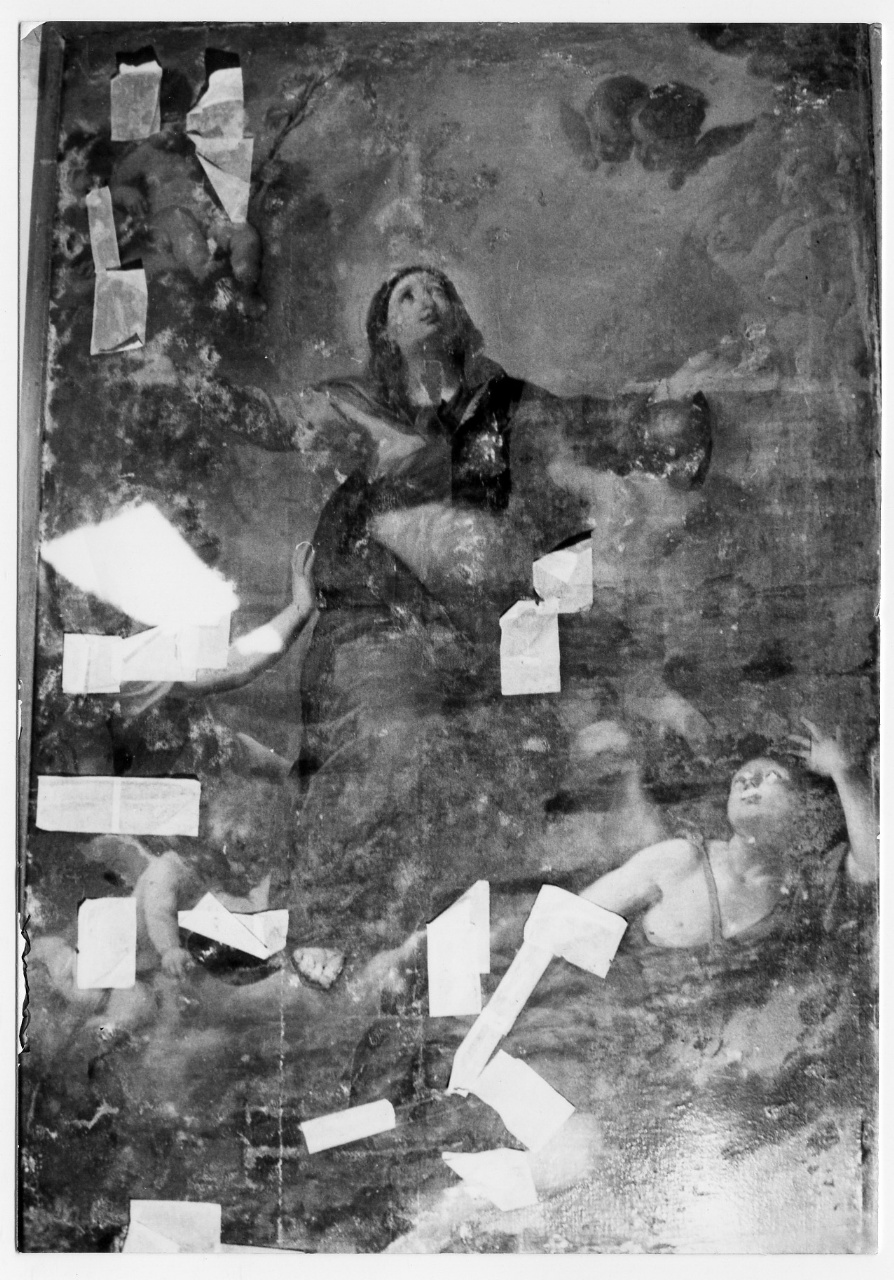 assunzione della Madonna (dipinto) - ambito emiliano (seconda metà sec. XVII)