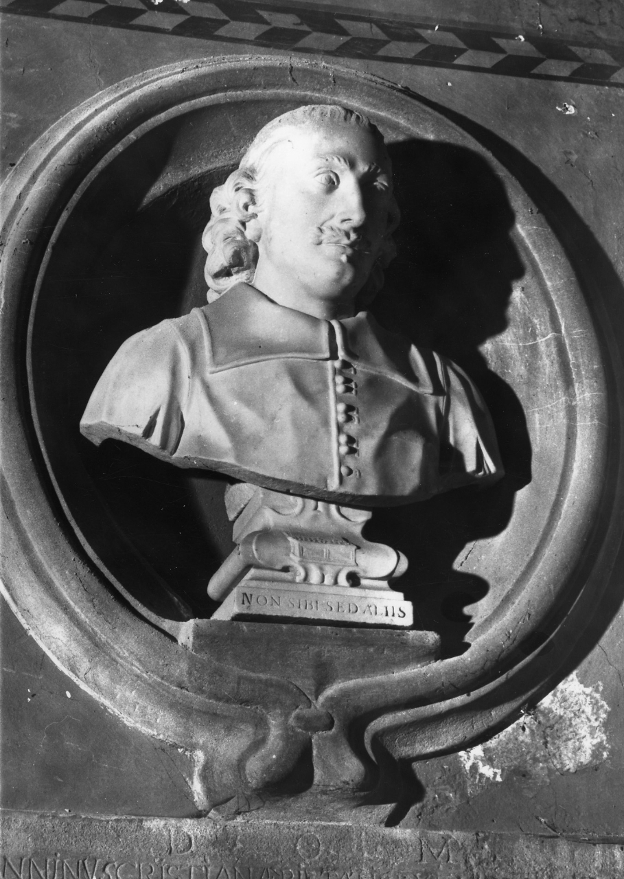 busto di Giovanni Vannini (scultura) - bottega romana (sec. XVII)