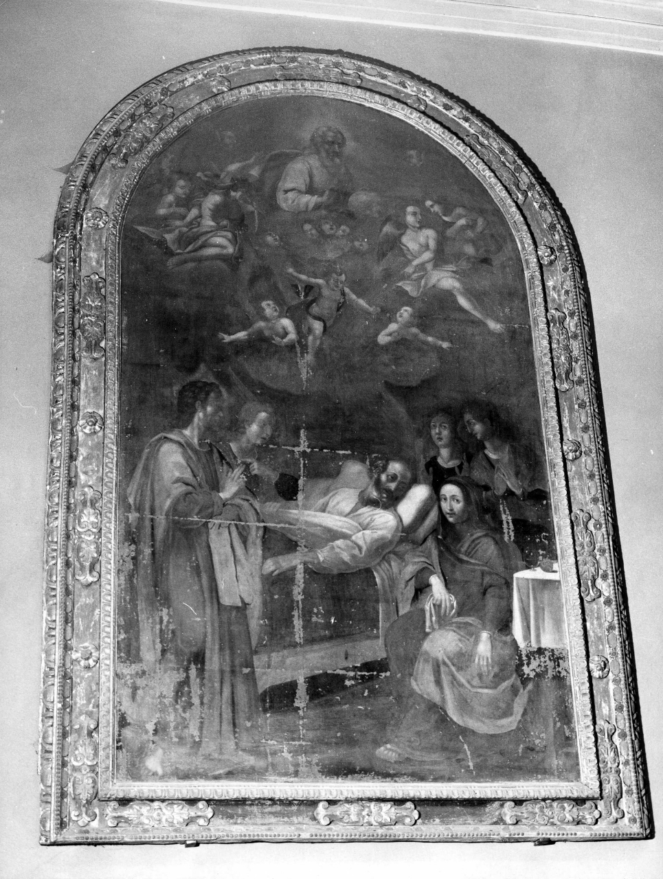 morte di San Giuseppe (dipinto) - ambito toscano (sec. XVII)