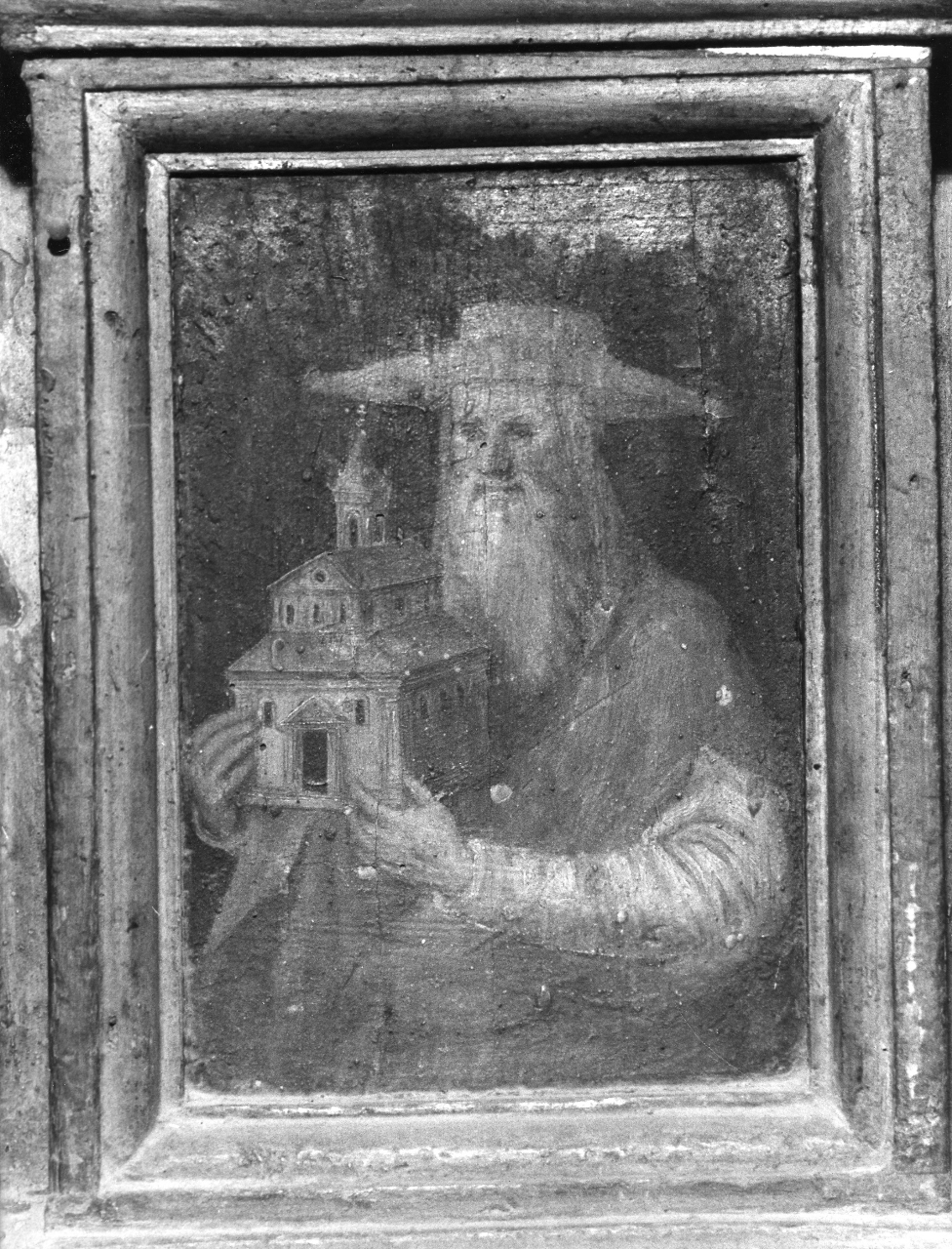 San Girolamo (dipinto) di Vini Sebastiano detto Bastiano Veronese (attribuito) (sec. XVI)