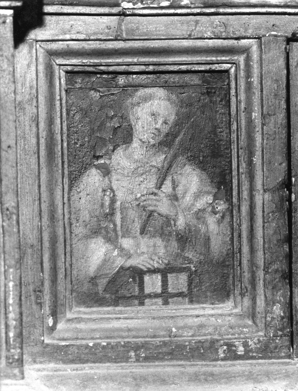 San Lorenzo (dipinto) di Vini Sebastiano detto Bastiano Veronese (attribuito) (sec. XVI)