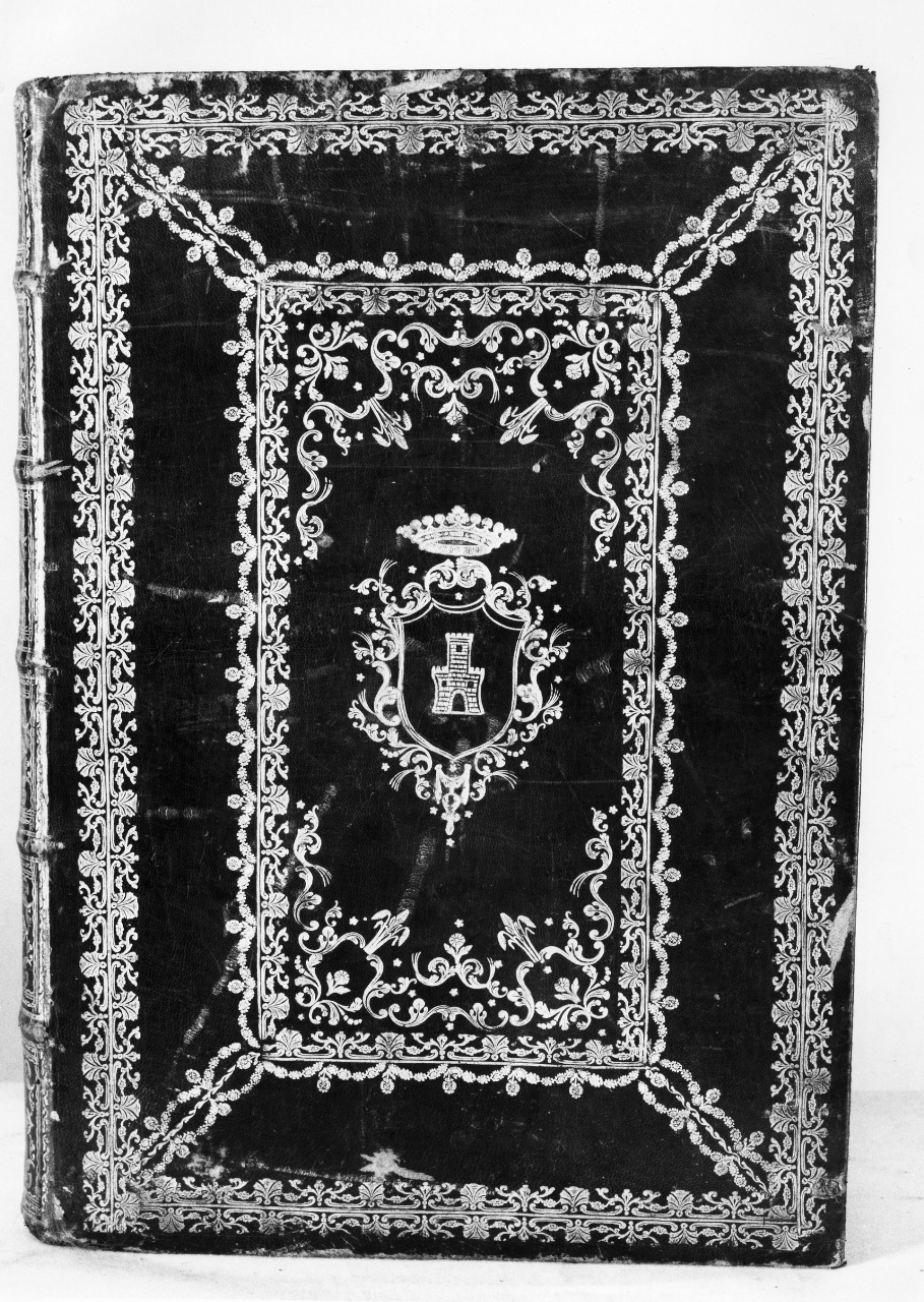 coperta di libro liturgico - manifattura toscana (sec. XVIII)