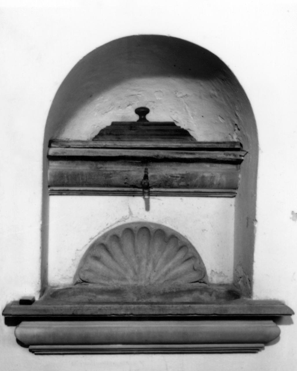lavabo da sacrestia - manifattura fiorentina (sec. XVIII)