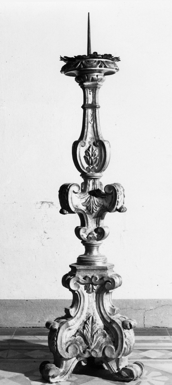 candeliere - manifattura pistoiese (sec. XVIII)