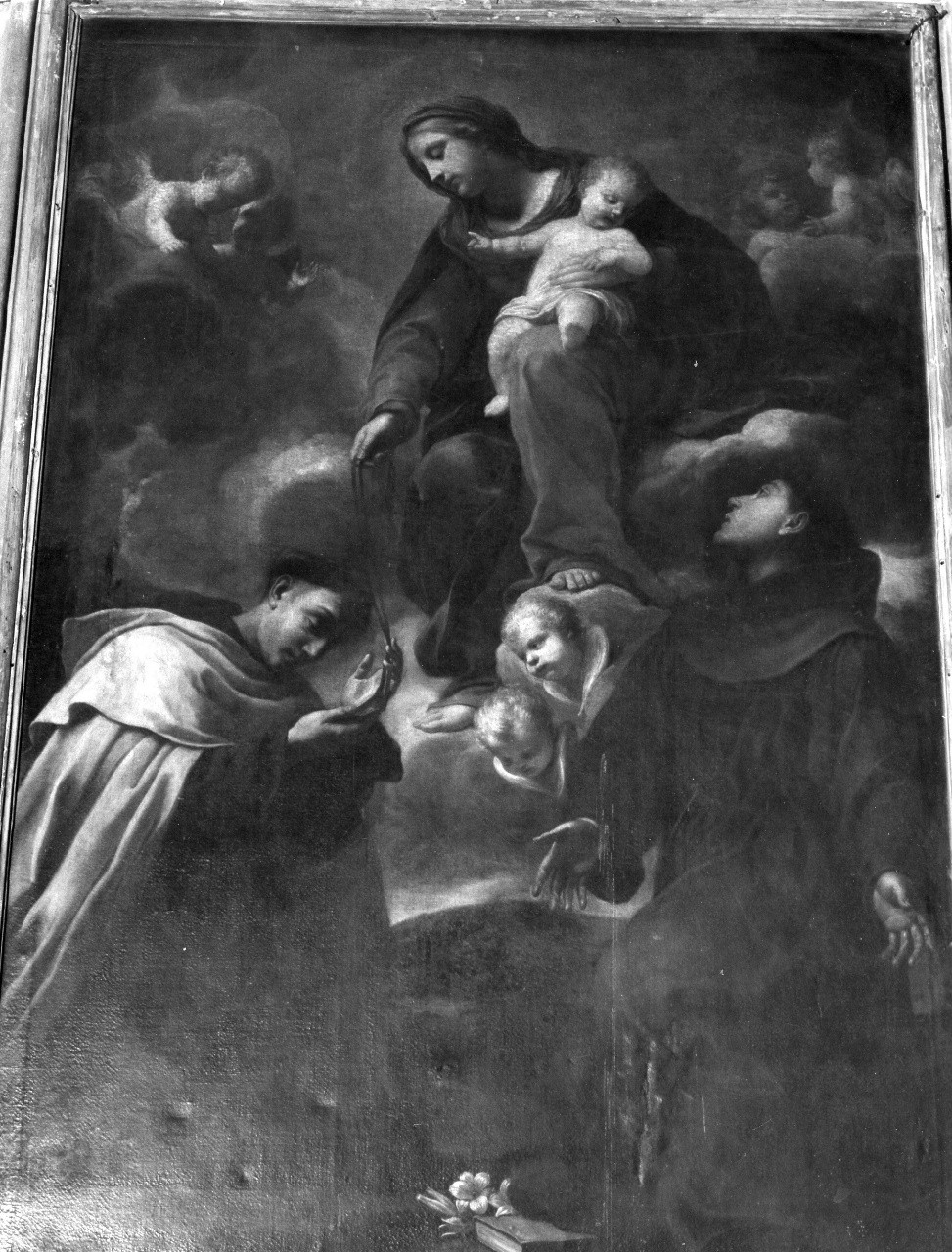 Madonna del Carmelo (dipinto) di Marinari Onorio (attribuito) (fine/inizio secc. XVII/ XVIII)