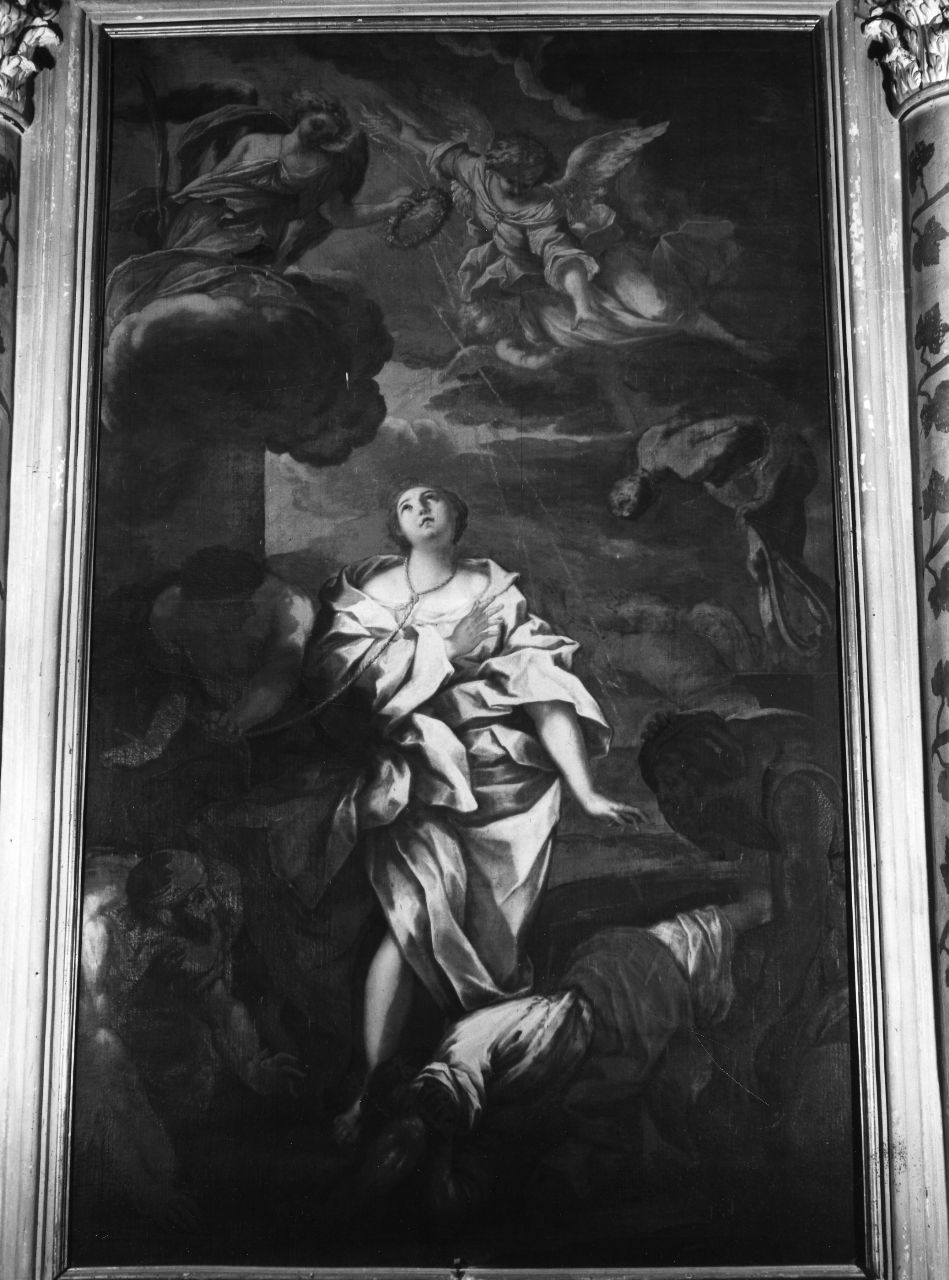 martirio di Santa Cristina (dipinto) di Rosi Alessandro (attribuito) (sec. XVII)
