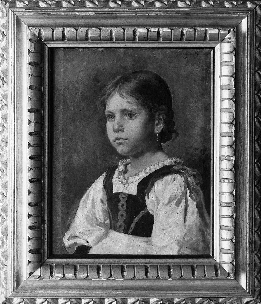 bambina (dipinto) - ambito romano (seconda metà sec. XIX)