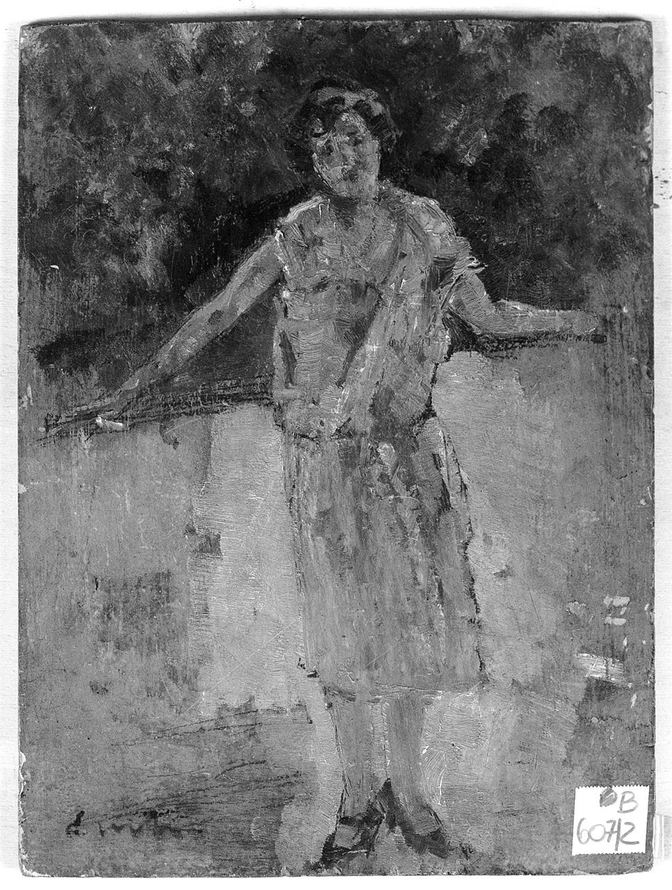 figura femminile (dipinto) - ambito italiano (primo quarto sec. XX)
