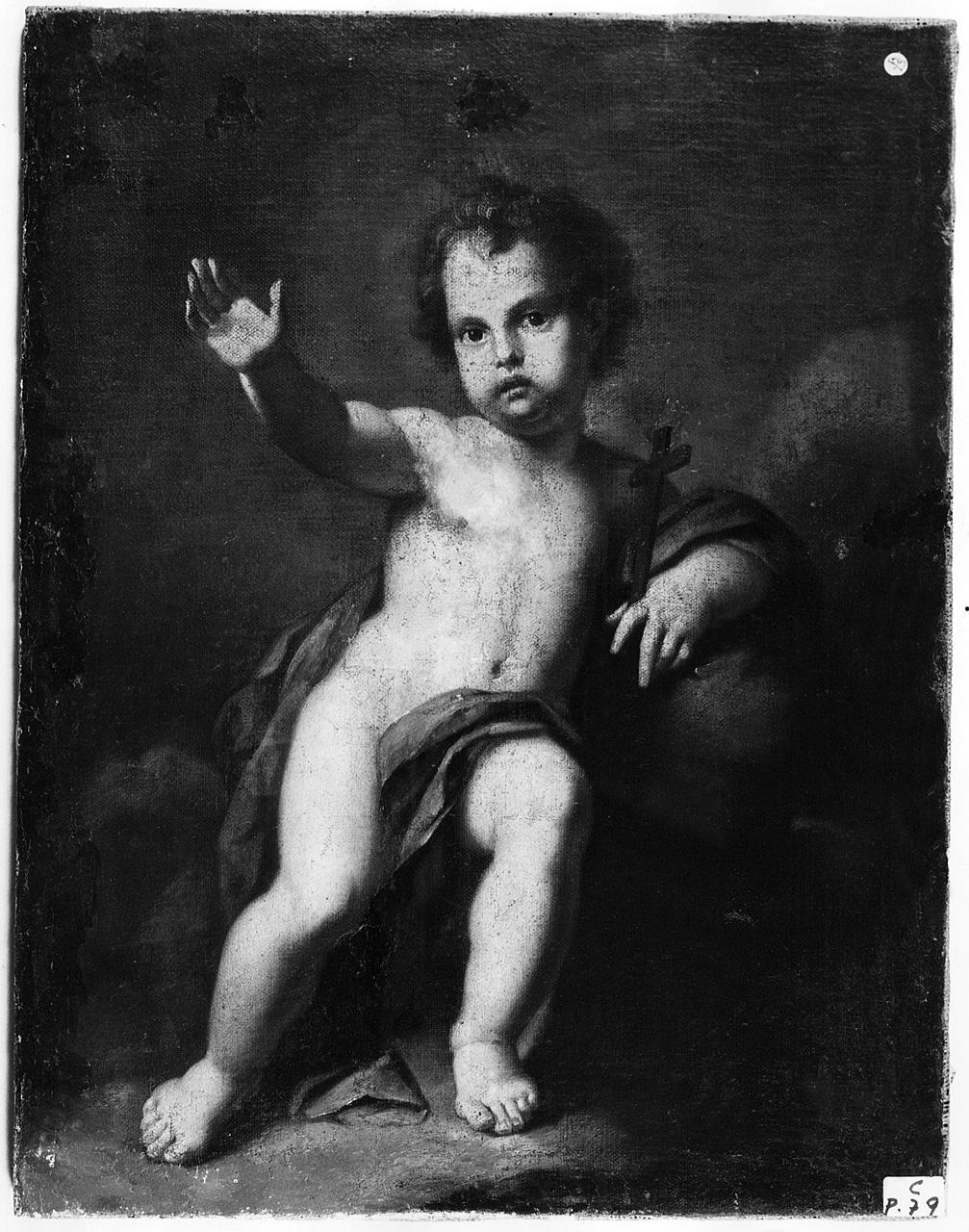 Gesù Bambino come Cristo Salvatore (dipinto) - ambito toscano (metà sec. XVII)