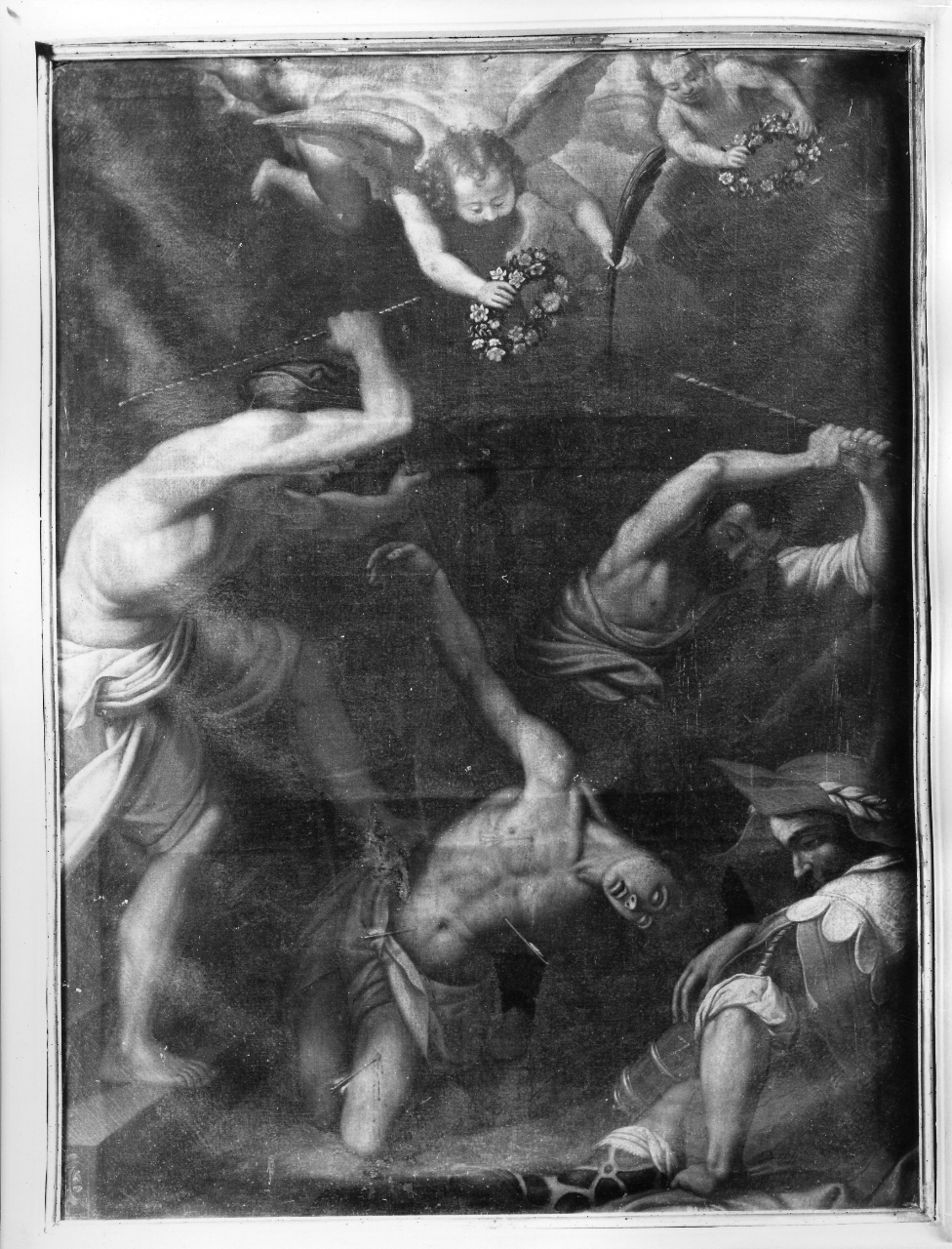 martirio di San Sebastiano (dipinto) - ambito fiorentino (prima metà sec. XVII)