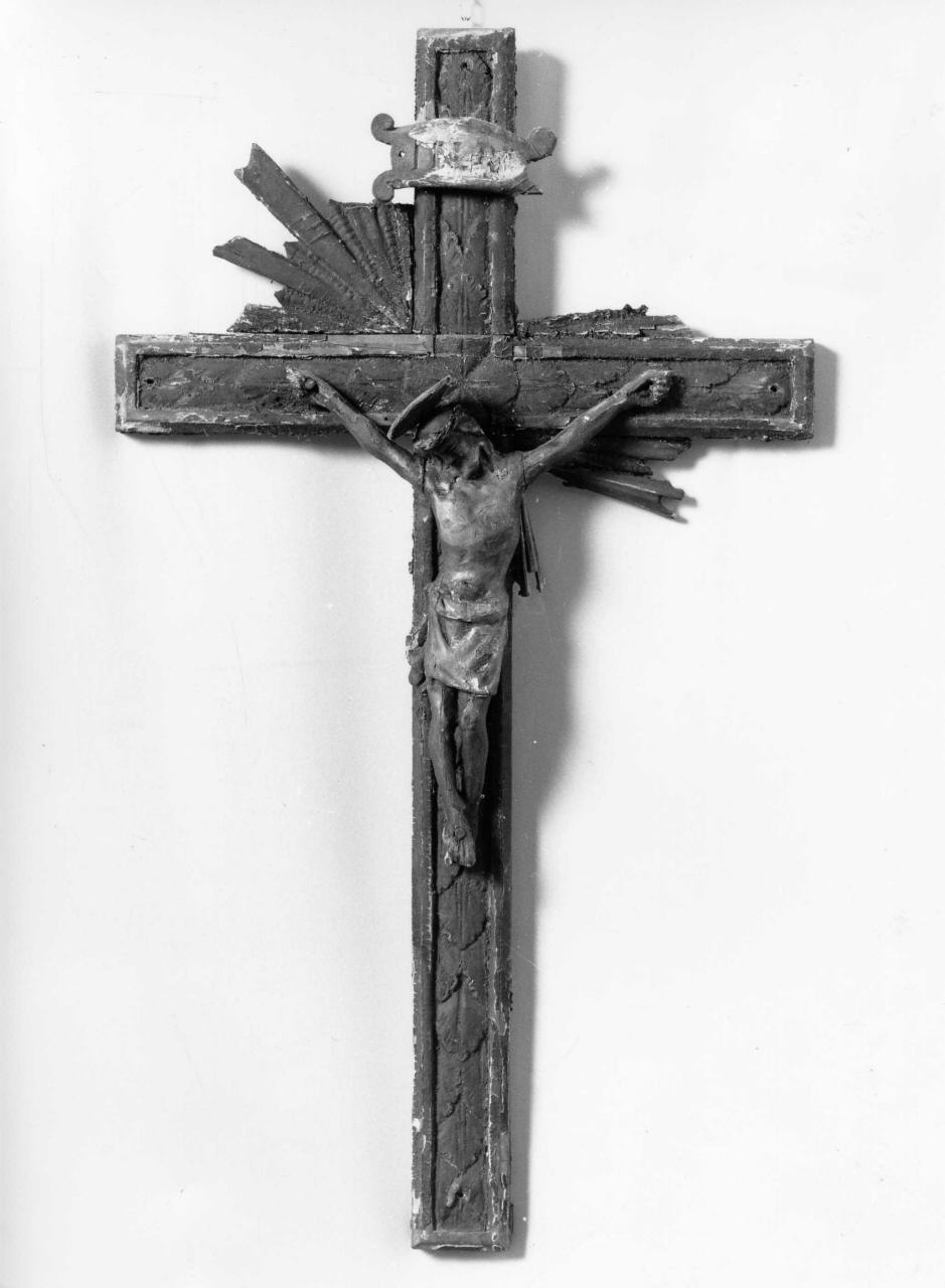 Cristo crocifisso (croce da parete) - bottega toscana (fine sec. XVIII)