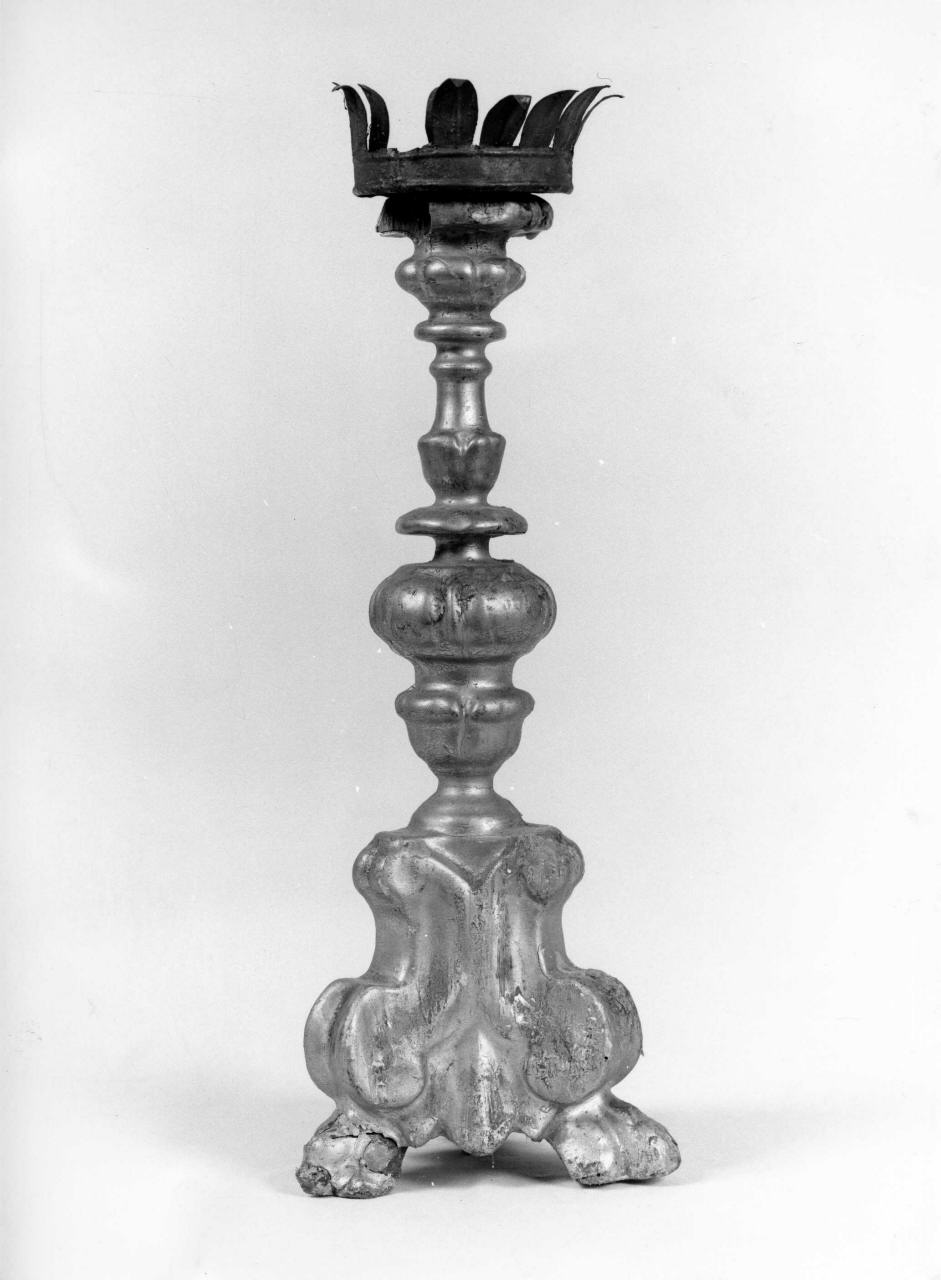 candeliere, pendant - bottega toscana (prima metà sec. XVIII)
