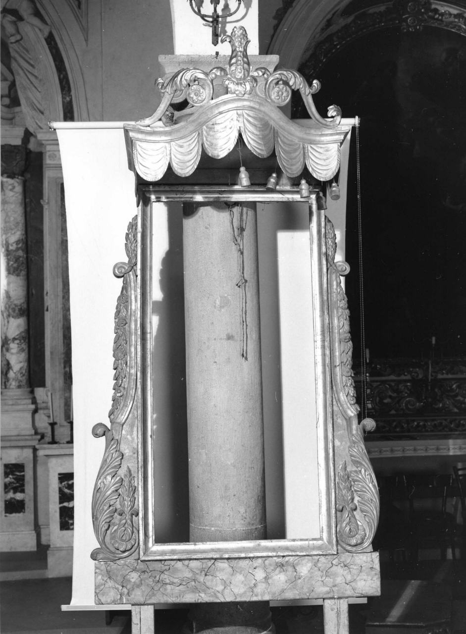 macchina processionale, elemento d'insieme - bottega toscana (fine/inizio secc. XVIII/ XIX)