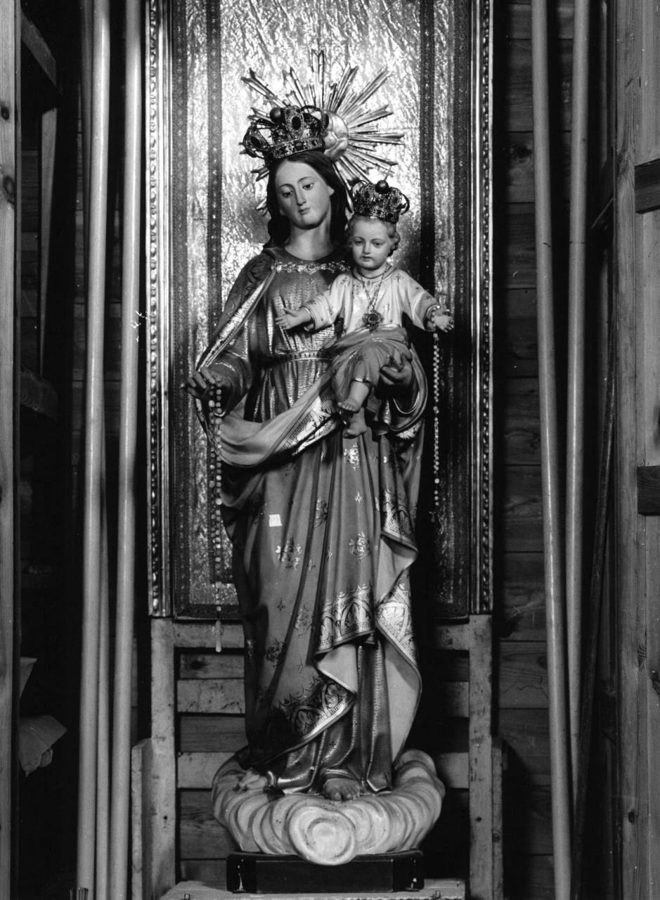 Madonna con Bambino (statua) - produzione toscana (prima metà sec. XIX)