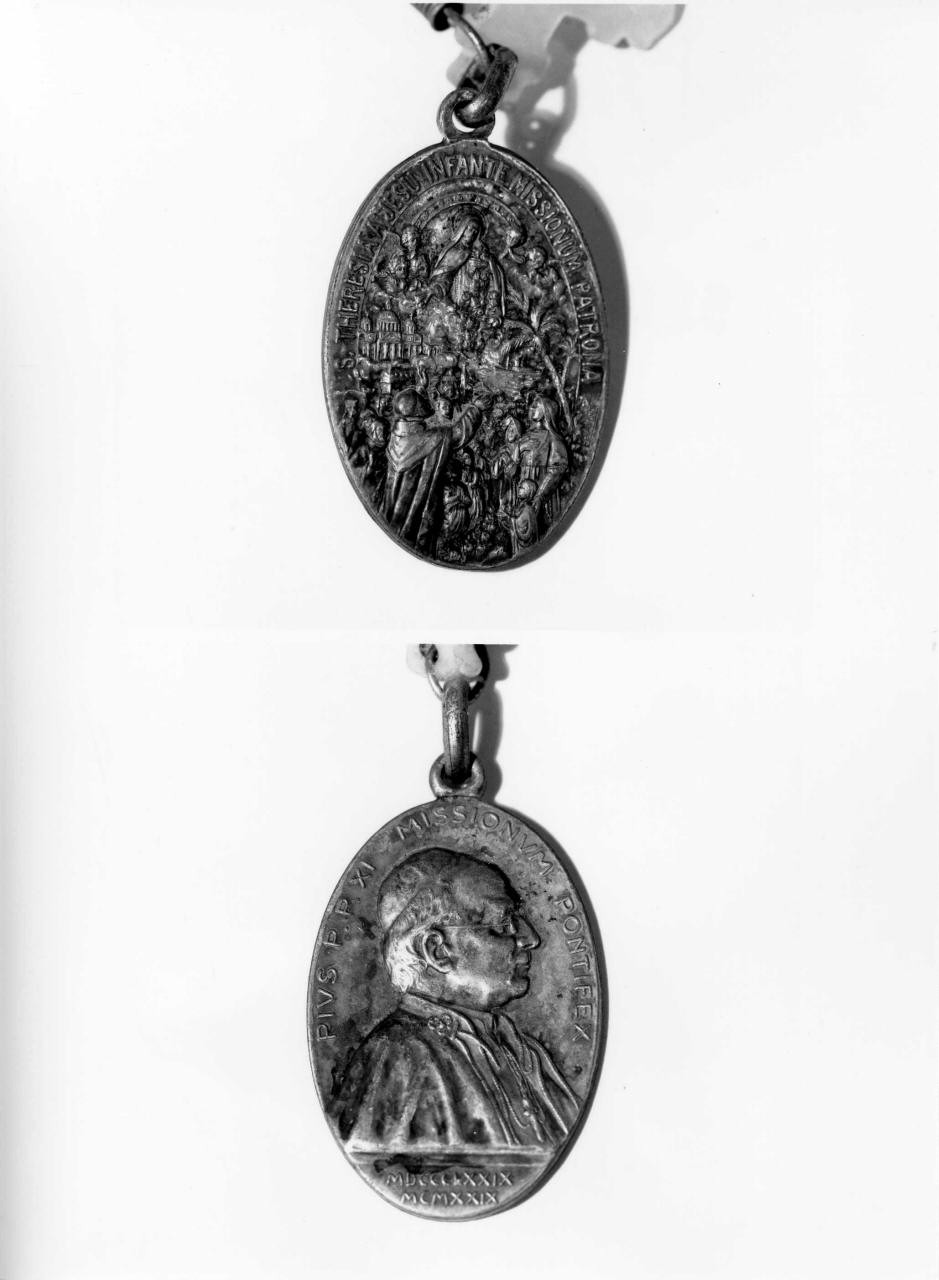 medaglia - bottega toscana (sec. XX)