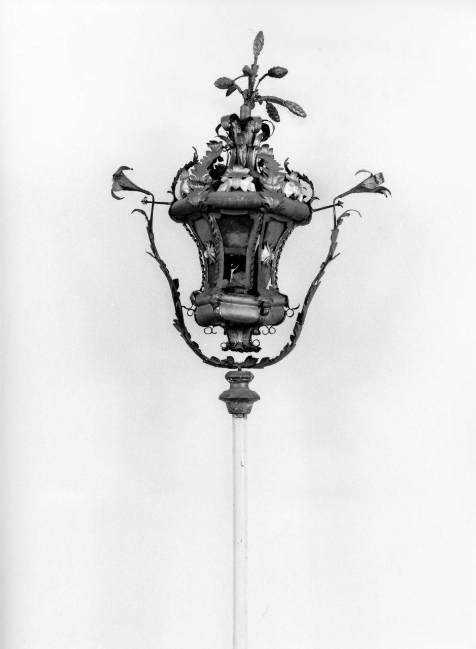 lanterna processionale - produzione toscana (ultimo quarto sec. XVIII)
