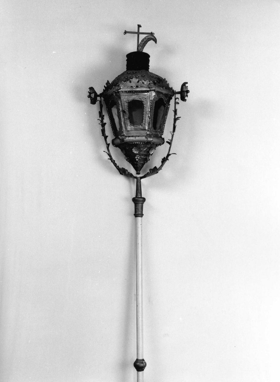 lanterna processionale, serie - produzione toscana (ultimo quarto sec. XVIII)