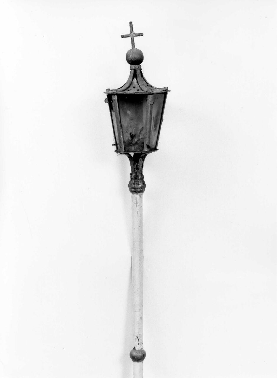lanterna processionale, serie - produzione toscana (fine/inizio secc. XVIII/ XIX)
