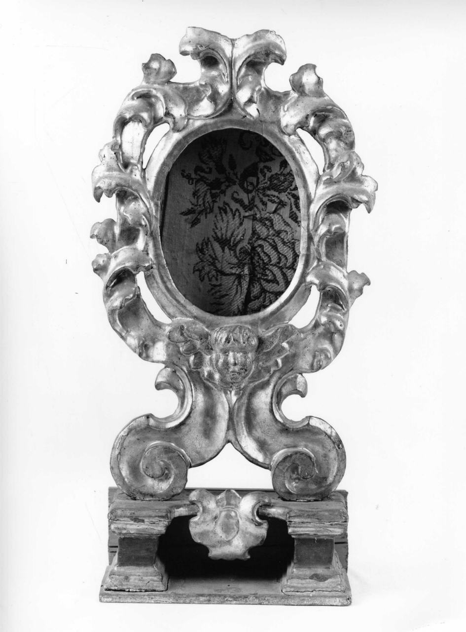 reliquiario - a ostensorio, serie - bottega toscana (metà sec. XVIII)