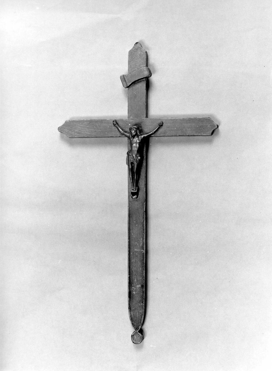 Cristo crocifisso (croce) - produzione toscana (sec. XIX)