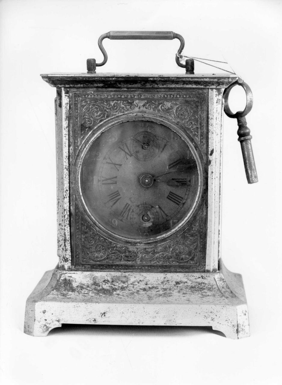 orologio - da mensola - produzione italiana (ultimo quarto sec. XIX)